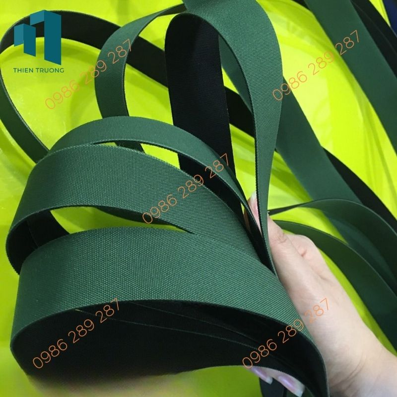 Dây Đai Dẹt Xanh Đen 1 mm